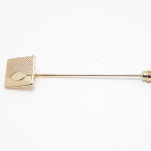 Vintage Gold Filled Square Stick Pin